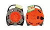 Hand Wind 20' Extension Cord Reel with 4 AC Outlets, 13 Amp, UL Listed
