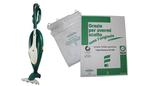 Set di 6 sacchetti Vorwerk per Folletto VK135/136