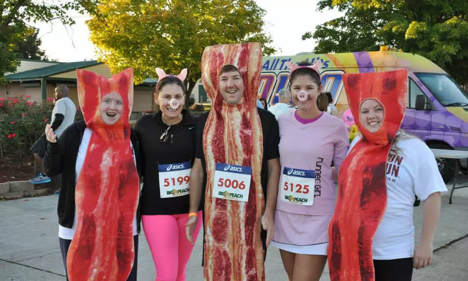 Entry for One, Two, or Four to the Bacon Run 5K on October 20, 2018 with Souvenir Oinkers (Up to 48% Off) - Primary Image