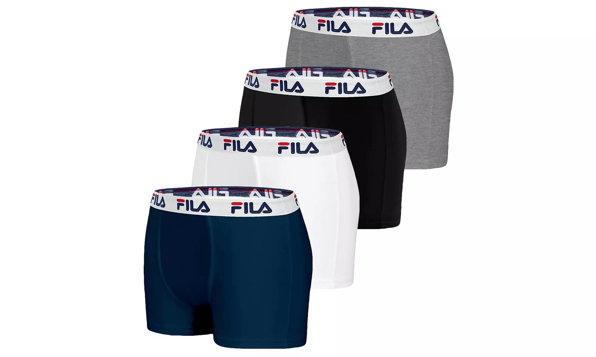 Set di 4 boxer Fila