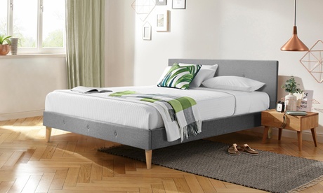 Ensemble de lit en tissu, avec matelas, couette et oreiller(s) de la marque Sampur, livraison offerte
