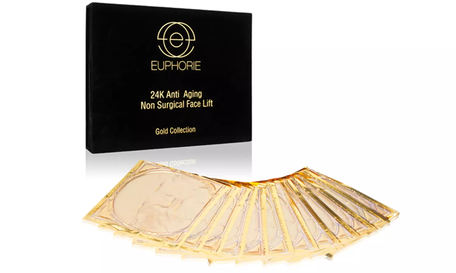 24K Anti-Aging Non-Surgical Face Lift Mask with Velvet Gift Box (12-Piece) - Second Medium