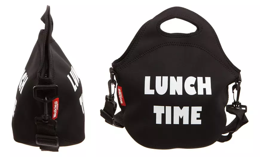 Image 4: Lunchzakken met slogan