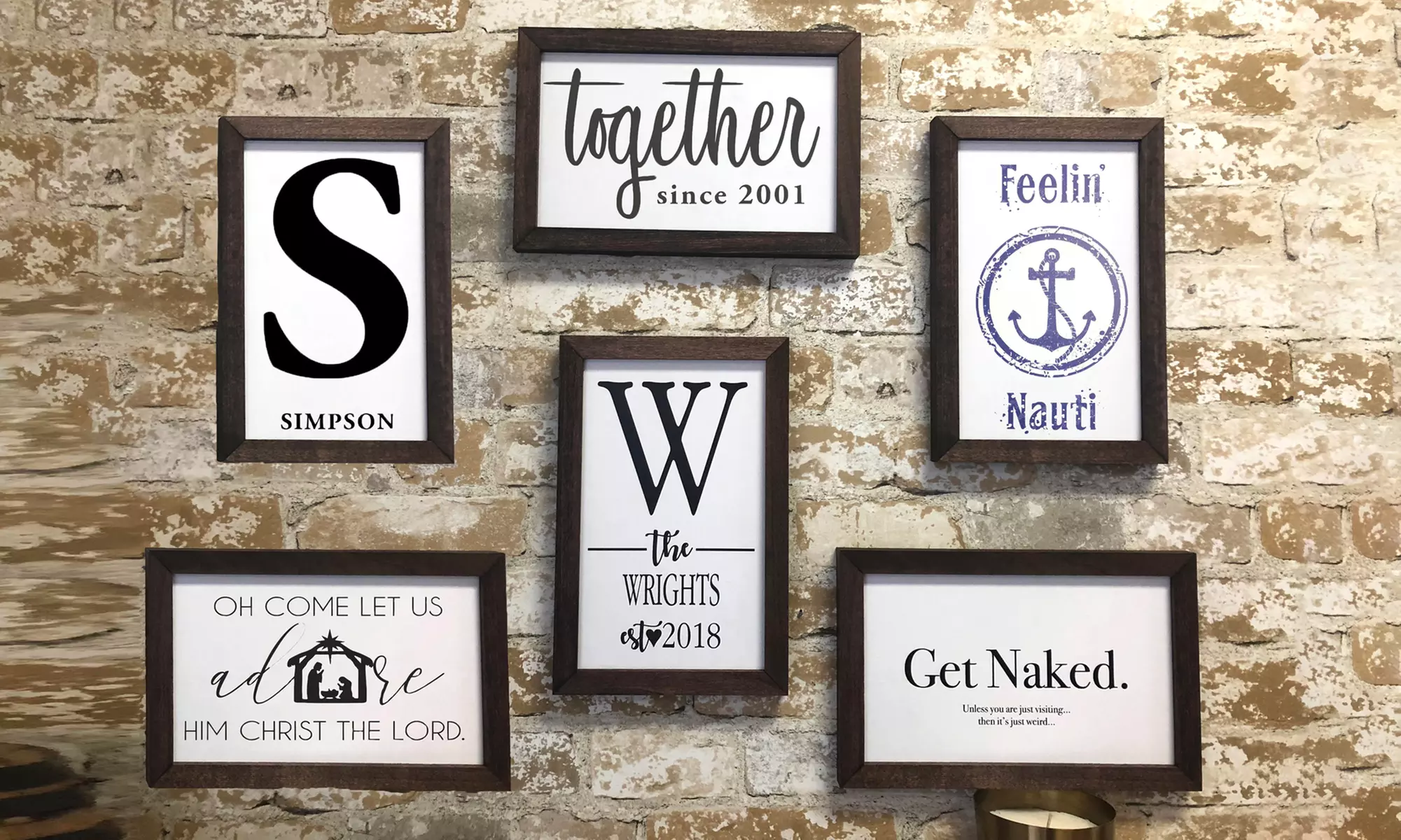 Personalized Simple Farmhouse Print from Metal Unlimited (50% Off) - Primary Image