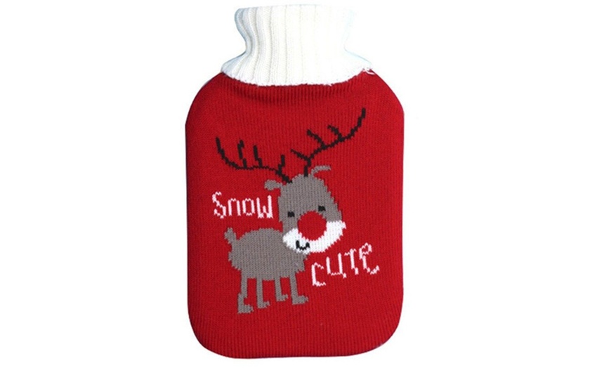 Image 3: Christmas Hot Water Bottle