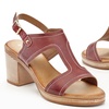 Image 6: Women's Sling-Back Chunky Heel Casual Sandals 