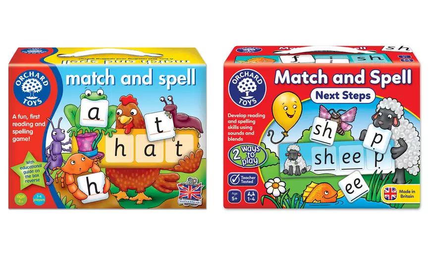 Image 1: Orchard Toys Match and Spell Game