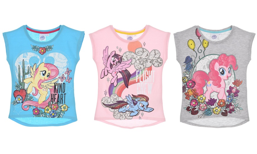 Image 7: Girl's Character T-Shirts