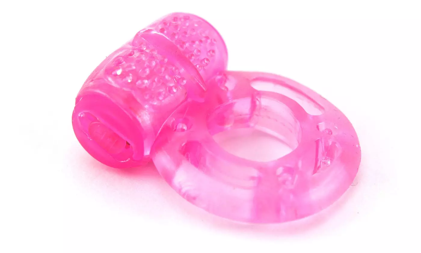 Silicone Enhancement Waterproof Simulator Vibrating C-Ring