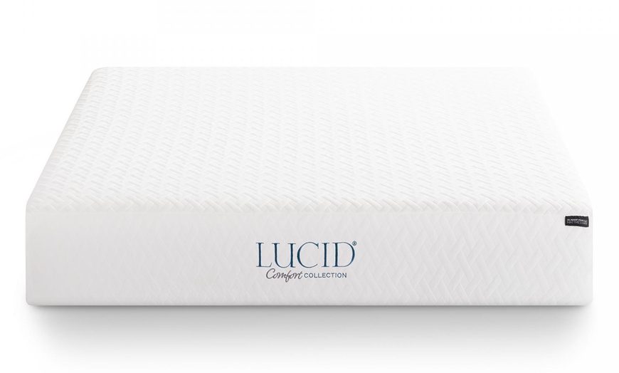 LUCID Comfort Collection 10" Gel Memory Foam Mattress | Groupon