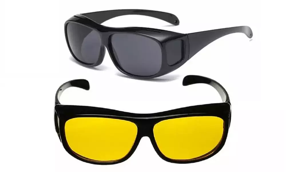 1 of 2 nachtkijker brillen