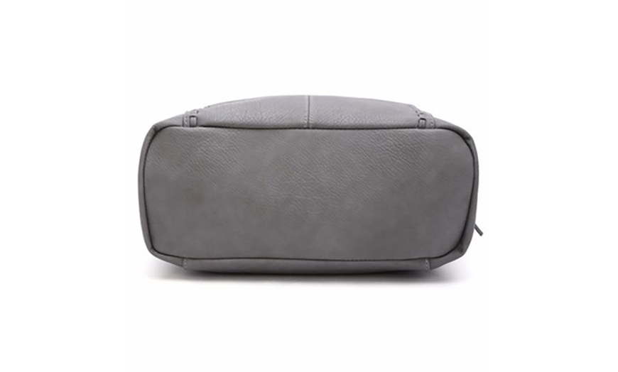 Image 25: MKF Collection Soft Vegan Leather Handbag by Mia K. Farrow