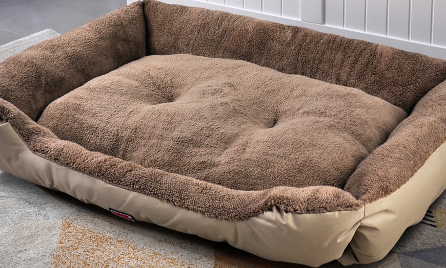 Image 30: Fleece Warm Pet Bed