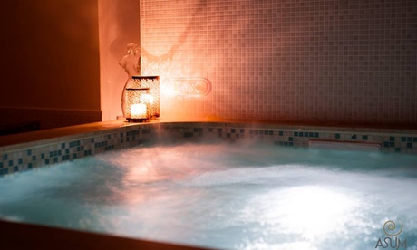 Percorso Spa di coppia con massaggio, scrub e aperitivo da Asum Spa (sconto fino a 50%)