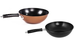 Wok with Long Handle