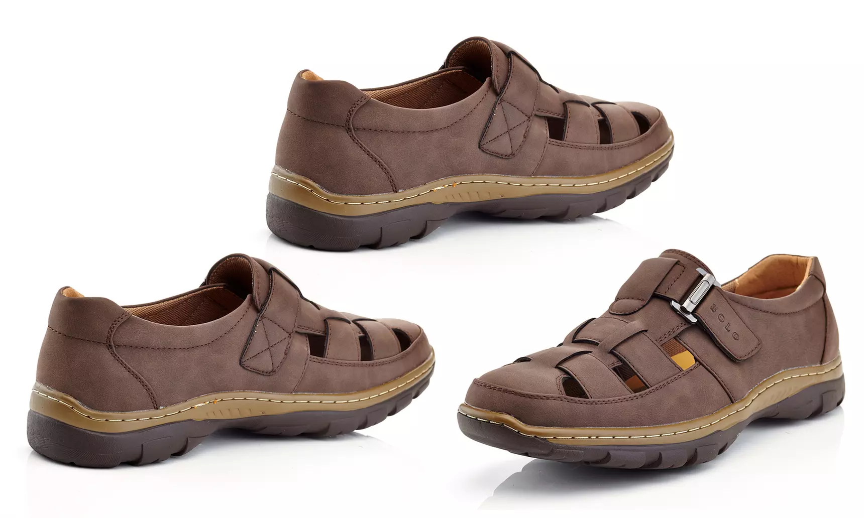 Solo Men's Casual Nu-Buk Comfort Loafers - Image 3