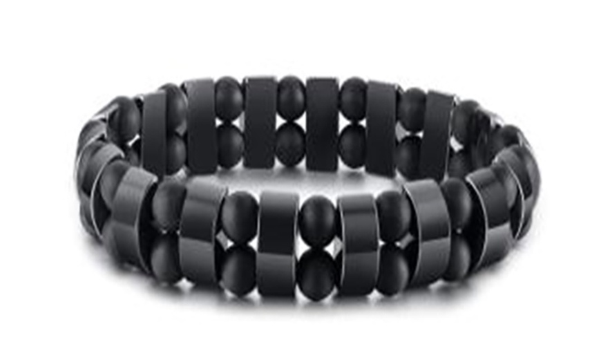 Image 18: Bracelet pour homme en cuir de la marque Eira Wen