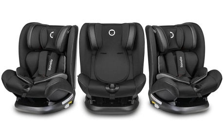 Seggiolino Lionelo nero per bambini