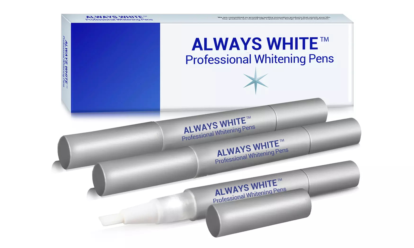 $22.50 for Three-Pack of Professional Teeth-Whitening Pens from DazzlingWhiteSmileUSA ($117 Value) - Primary Image