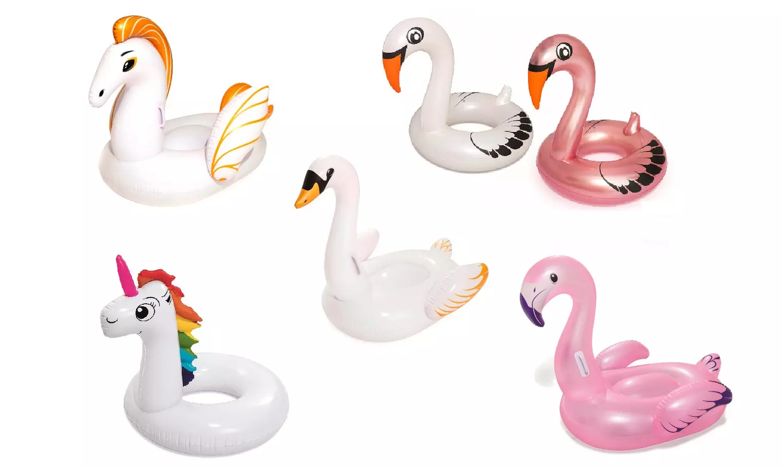 Salvavidas inflable Bestway con formas de animales - Primary Image