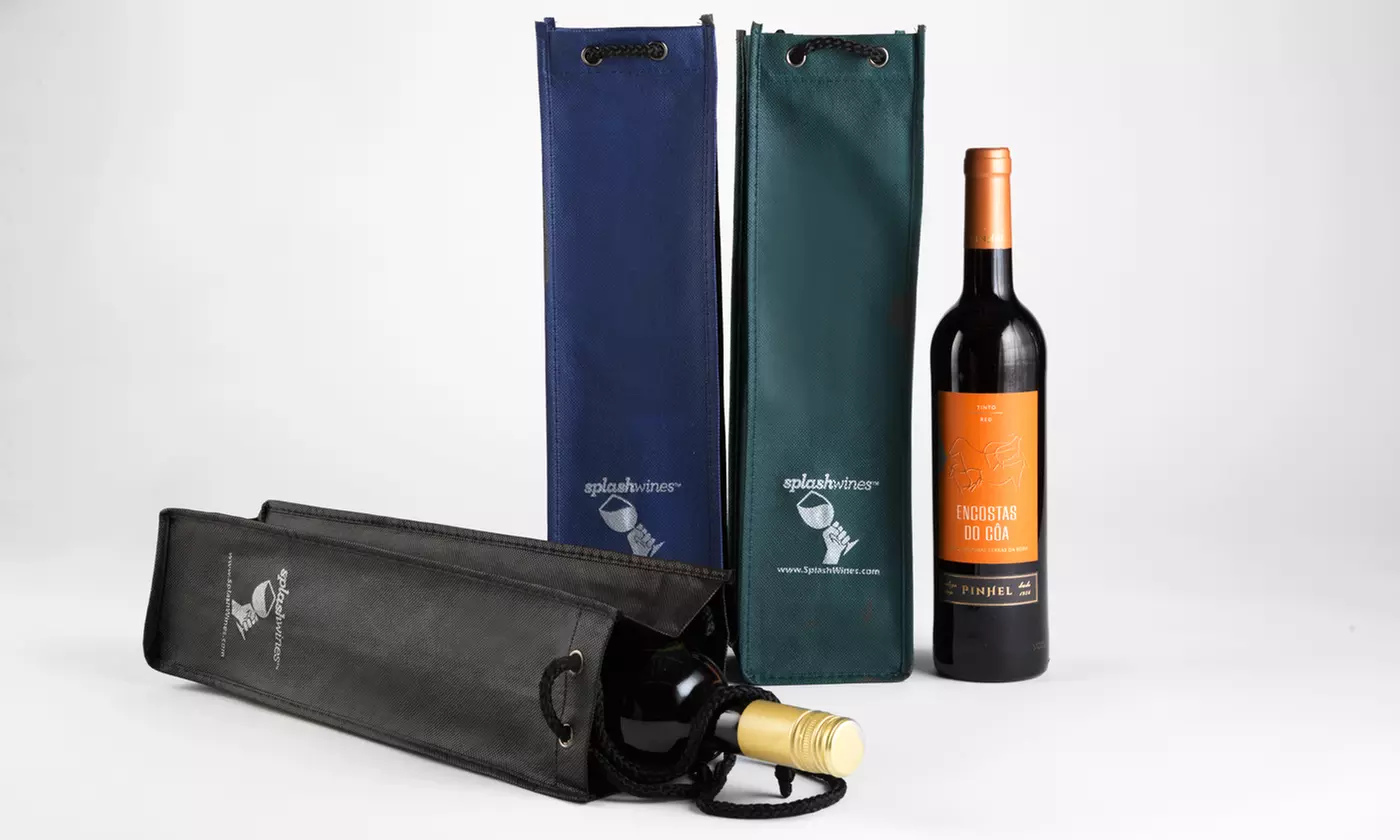 15 Bottle Wine Package with Tote Gift Bags from Splash Wines (Up to 75% Off)     - Second Medium