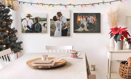 One 12" x 16" Custom Premium Thick-Wrap Canvas Print (Shipping Not Included) - Canvas On Demand