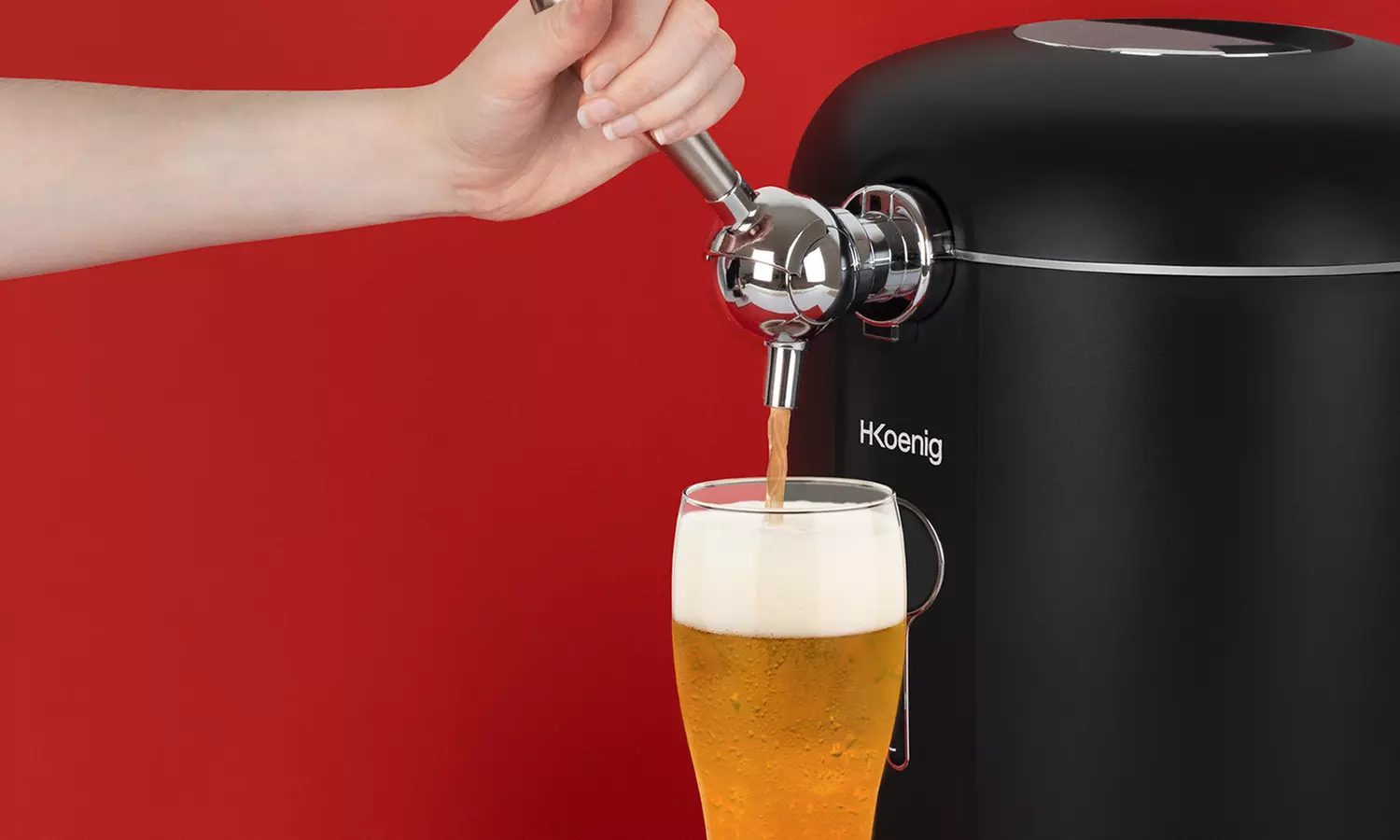 Tirador de cerveza de barril con sistema de refrigeración integrado, de H.Koenig, con envío gratuito - Second Medium