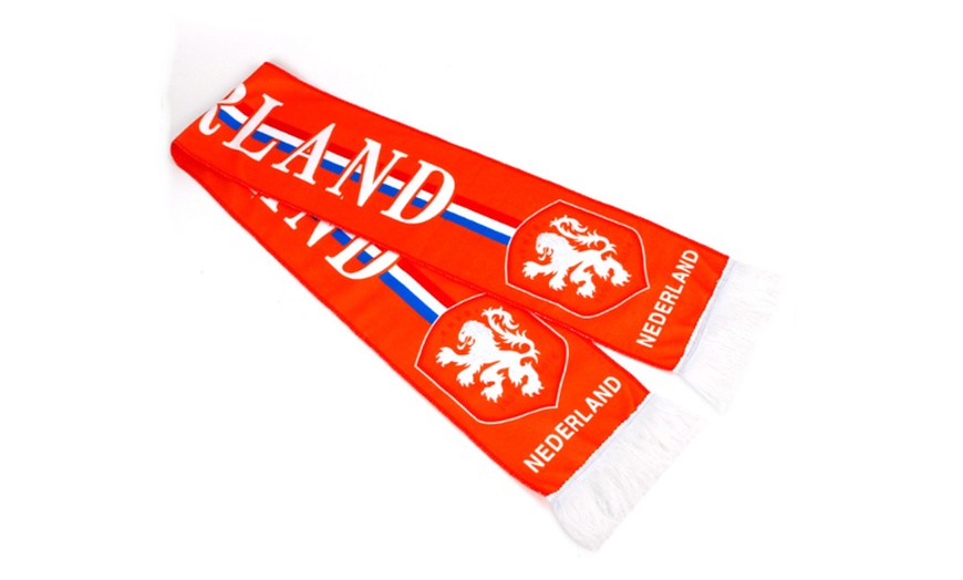 Image 8: 2022 World Cup Soccer Football Fans Scarf