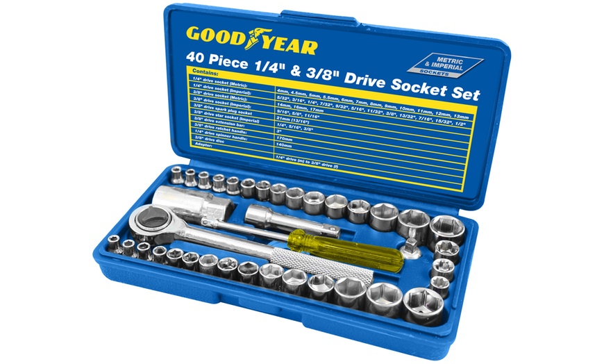 Image 6: Goodyear Socket Tool Set