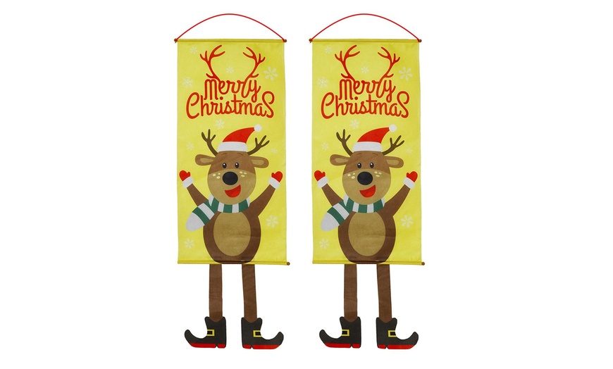 Image 11: Merry Christmas Hanging Banner