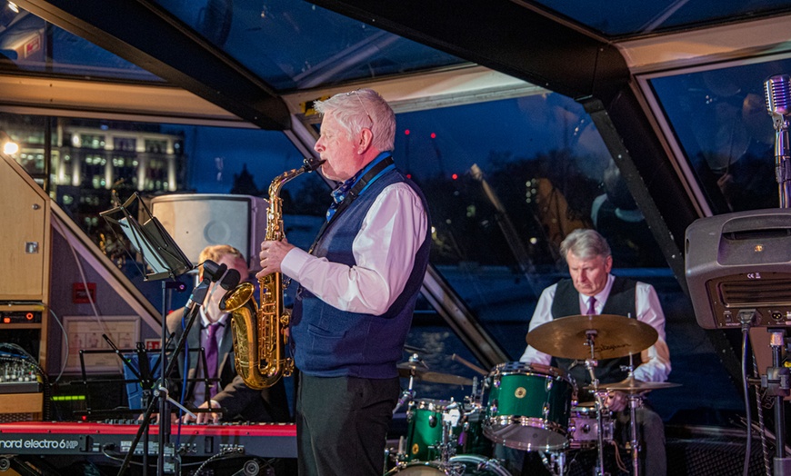 Image 3: Ticket to London Jazz Dinner Cruise on the River Thames (Fridays Only)