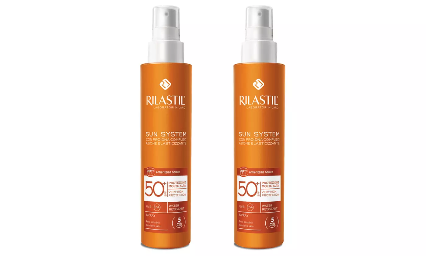 Creme solari corpo e viso Rilastil,