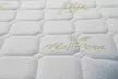 Matelas mousse et mémoire de forme, housse traitée à l'Aloé Vera, soutien mi ferme, épaisseur 20cm - Second Medium