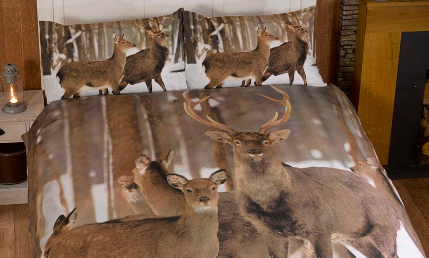 Image 5: Winter Collection Duvet Cover Set