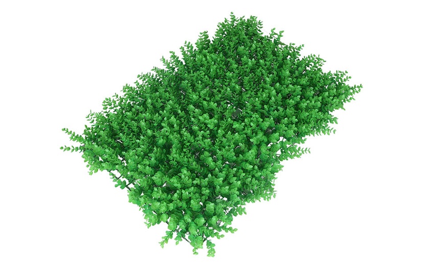 Image 32: Set of 10 Artificial Grass Vertical Garden Wall Mats