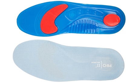 1 o 2 paia di solette ortopediche anti-urto Pro11 disponibili in 4 taglie