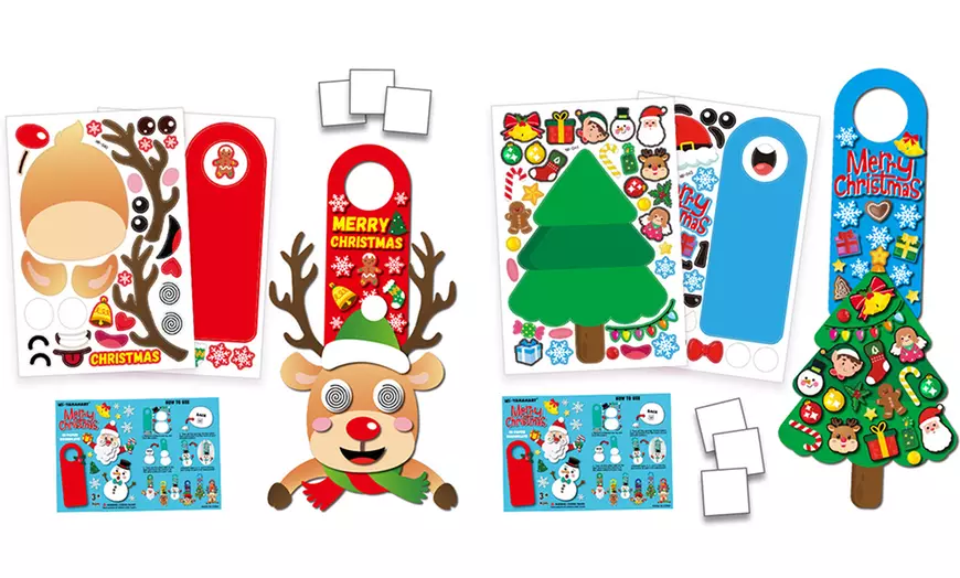 Image 8: Christmas DIY Door Hangers