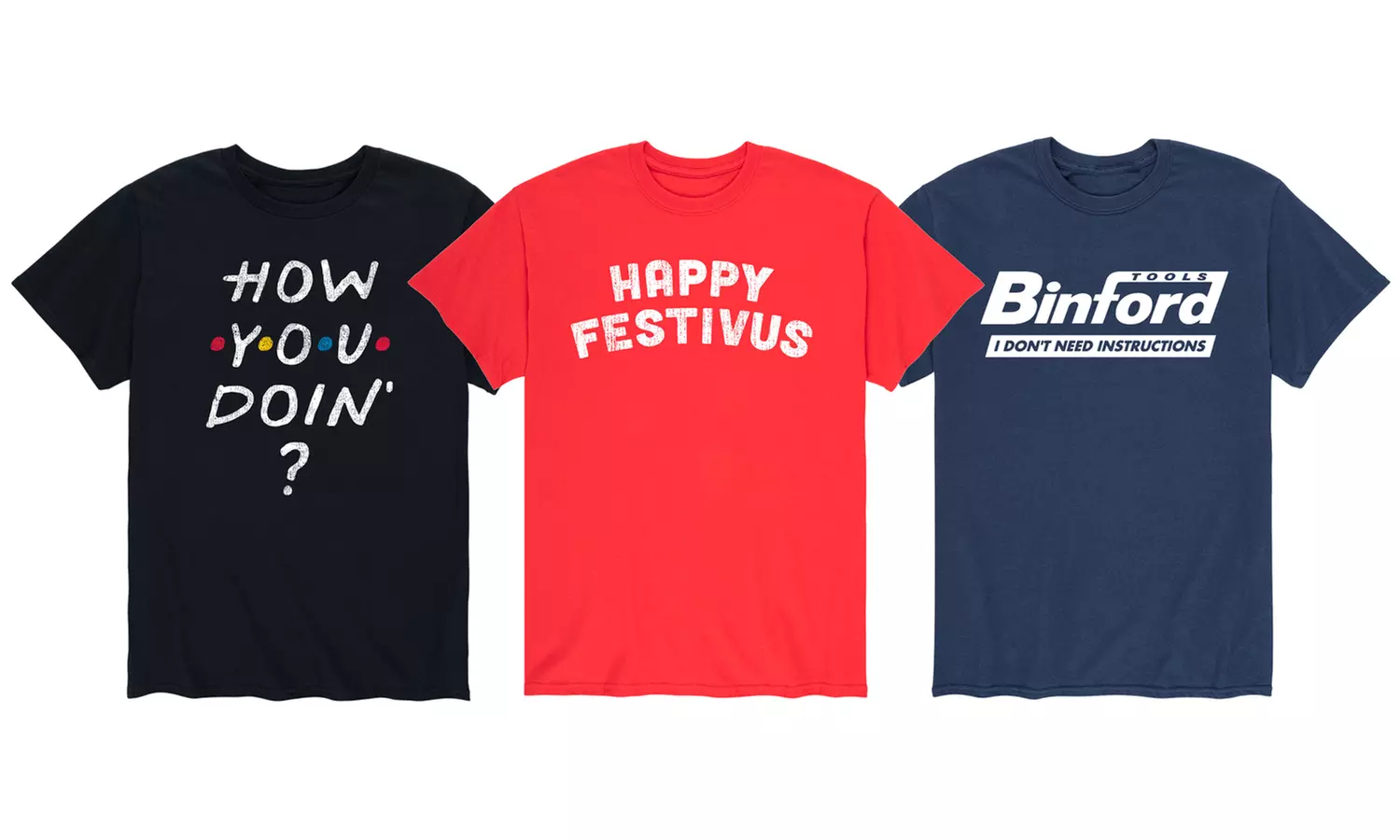 Men's 80's & 90's Tees. Extended Sizes Available. - Primary Image