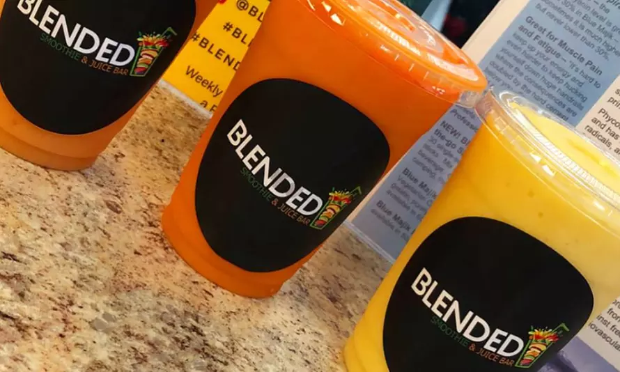 15% Cash Back at Blended Smoothie & Juice Bar - Second Medium