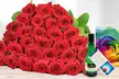 Rote Rosen, bunte Rosen, Rosenherz od. eine dauerhaft haltbare Rose als Präsent bei Bluvesa (bis zu 29% sparen) - Second Medium