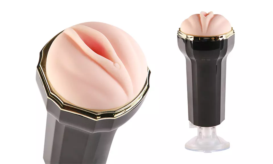 Oh Naughty Hands-Free Stroker with Shower Suction Cup and Mount - Second Medium