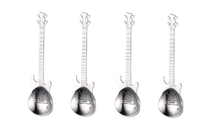 Image 3: Guitar-Shaped Spoons