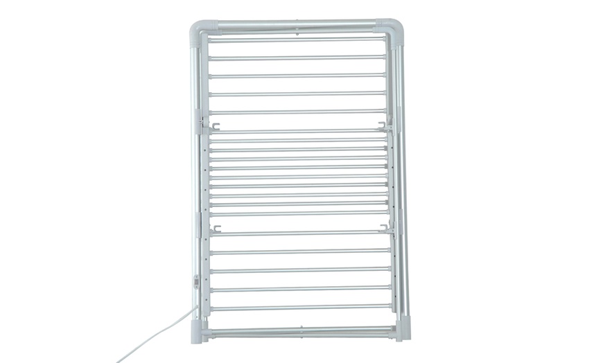 Image 6: Heated Two-Tier Clothes Airer