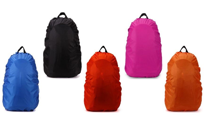 Image 1: Backpack Rain Cover