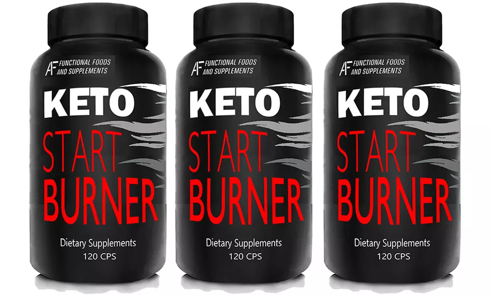 Tot 720 'Keto Start Burner'-tabletten van het merk A.I.F. Functional Foods and Supplements om te helpen bij het afvallen - Primary Image