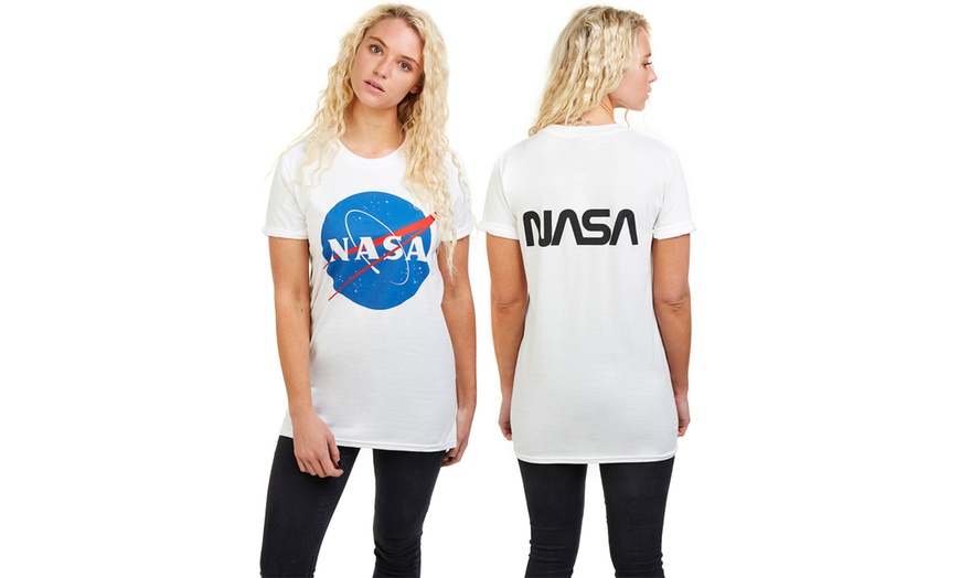 Image 3: NASA Circle Logo Women's T-Shirt