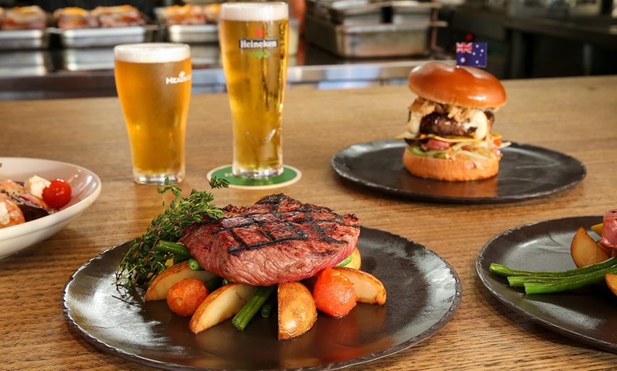 Image 1: Modern Australian Pub Food and Drinks