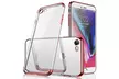 Coque en TPU galvanisé pour iPhone 6 à iPhone Xs, avec 2 protections d'écran en verre trempé - Second Medium