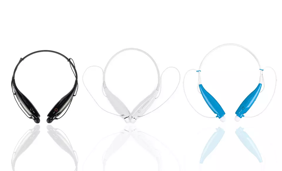 Behind The Neck Bluetooth Headset - Primary Image