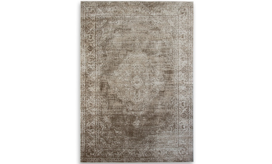 Image 2: A2Z Santorini Medallion Rug